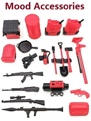 MN Model MN-98 RC Car spare parts mood accessories kit A