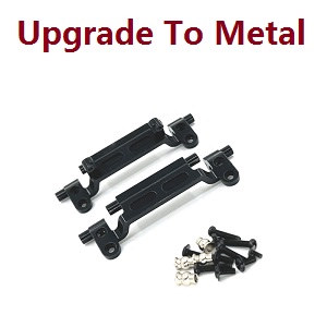 MN Model MN-78 MN78 RC Car Through Truck spare parts upgrade to metal pull bar fixed seat Black