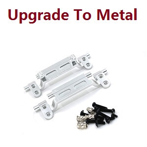 MN Model MN-78 MN78 RC Car Through Truck spare parts upgrade to metal pull bar fixed seat Silver