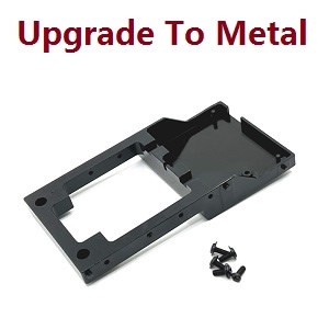 MN Model MN-78 MN78 RC Car Through Truck spare parts upgrade to metal PCB fixed cover Black