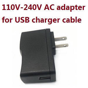 MN Model MN-78 MN78 RC Car Through Truck spare parts 110V-240V AC Adapter for USB charging cable