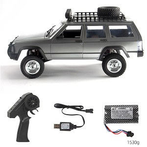 MN Model MN-78 RC car with 1 battery RTR Silver