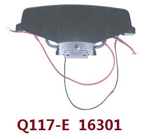 JJRC Q142 Q117-E Q117-F Q117-G SCY-16301 SCY-16302 SCY-16303 SG 16303 GB1023 RC Car spare parts rear bumper brace with LED module (For Q117-E 16301) - Click Image to Close