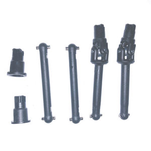 JJRC Q142 Q117-E Q117-F Q117-G SCY-16301 SCY-16302 SCY-16303 SG 16303 GB1023 RC Car spare parts front universal drive shafts and rear drive shafts rear wheel shafts - Click Image to Close