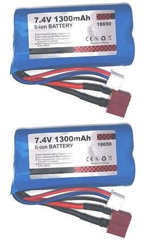 JJRC Q142 Q117-E Q117-F Q117-G SCY-16301 SCY-16302 SCY-16303 SG 16303 GB1023 RC Car spare parts 7.4V 1300mAh battery 2pcs