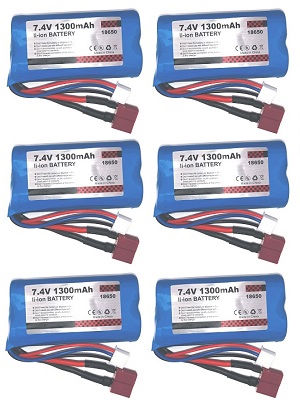 JJRC Q142 Q117-E Q117-F Q117-G SCY-16301 SCY-16302 SCY-16303 SG 16303 GB1023 RC Car spare parts 7.4V 1300mAh battery 6pcs JJRC Q142 Q117-E Q117-F Q117-G SCY-16301 SCY-16302 SCY-16303 SG 16303 GB1023 RC Car spare parts 7.4V 1300mAh battery 6pcs
