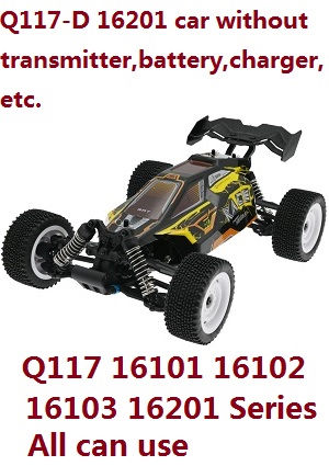 JJRC Q132-A Q132-B Q132-C Q132-D Q117-A Q117-B Q117-C Q117-D SCY-16101 16102 16103 16103A 16201 and pro brushless RC Car without transmitter, battery, charger, etc. (Yellow)