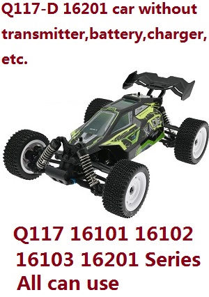 JJRC Q132-A Q132-B Q132-C Q132-D Q117-A Q117-B Q117-C Q117-D SCY-16101 16102 16103 16103A 16201 and pro brushless RC Car without transmitter, battery, charger, etc. (Green) - Click Image to Close