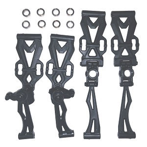 JJRC Q117-A Q117-B Q117-C Q117-D SCY-16101 16102 16103 16103A 16201 and pro brushless RC Car spare parts front and rear swing arms+ rear axle seat + front steering cup + bearing set