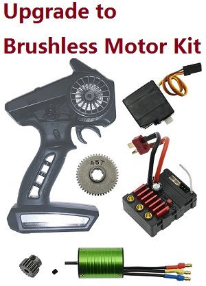 JJRC Q117-A Q117-B Q117-C Q117-D SCY-16101 16102 16103 16103A 16201 and pro brushless RC Car spare parts upgrade to brushless motor kit