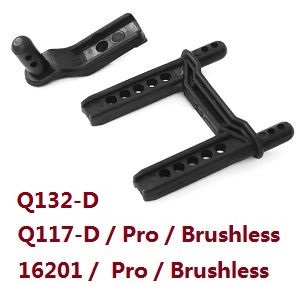 JJRC Q117-A Q117-B Q117-C Q117-D SCY-16101 16102 16103 16103A 16201 and pro brushless RC Car spare parts car shell colum body post mount (For Q117-D 16201 / pro brushless) 6006
