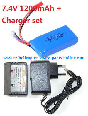 Wltoys WL Q212 Q212K Q212KN Q212G Q212GN quadcopter spare parts todayrc toys listing charger + balance charger box + battery 7.4V 1200mah