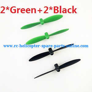 Wltoys WL Q282 Q282G Q28K quadcopter spare parts todayrc toys listing main blades propellers (2*Green+2*Black)