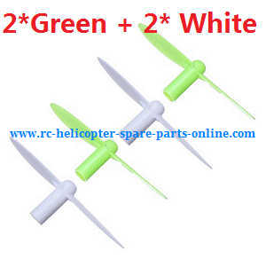 Wltoys WL Q282 Q282G Q28K quadcopter spare parts todayrc toys listing main blades propellers (2*Green+2*White)