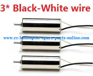 Wltoys WL Q282 Q282G Q28K quadcopter spare parts todayrc toys listing main motor (Black-White wire) 3pcs