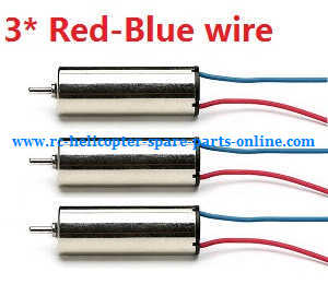 Wltoys WL Q282 Q282G Q28K quadcopter spare parts todayrc toys listing main motor (Red-Blue wire) 3pcs