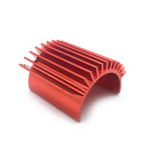 JJRC Q39 Q40 RC truck car spare parts todayrc toys listing heat sink (Red) - Click Image to Close