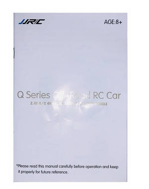 JJRC Q39 Q40 RC truck car spare parts todayrc toys listing English manual book