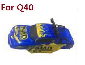 JJRC Q39 Q40 RC truck car spare parts todayrc toys listing upper cover car shell for Q40 (Blue)
