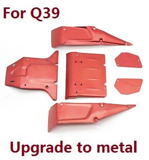 JJRC Q39 Q40 RC truck car spare parts todayrc toys listing car shell for Q39 (Upgade to metal Red)