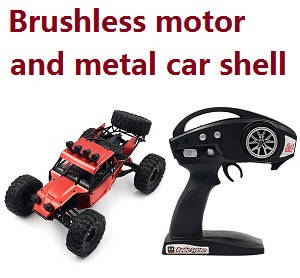 JJRC Q39 Q40 RC car upgrade to brushless motor and metal car shell, RTR.
