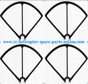 Wltoys WL Q393 Q393-A Q393-C Q393-E RC Quadcopter spare parts todayrc toys listing outer protection frame (Black)