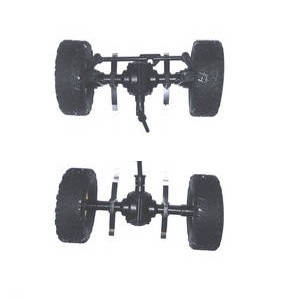 JJRC Q61 RC Military Truck Car spare parts todayrc toys listing total axle module assembly