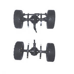 JJRC Q62 RC Military Truck Car spare parts todayrc toys listing total axle module assembly