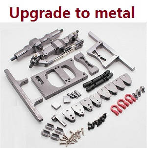 JJRC Q65 RC Military Truck Car spare parts todayrc toys listing uptrade metal Kit A set
