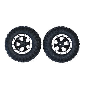 JJRC Q70 Twist Trucks RC Car spare parts todayrc toys listing tires (Silver) 2pcs
