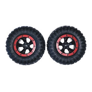 JJRC Q70 Twist Trucks RC Car spare parts todayrc toys listing tires (Red) 2pcs