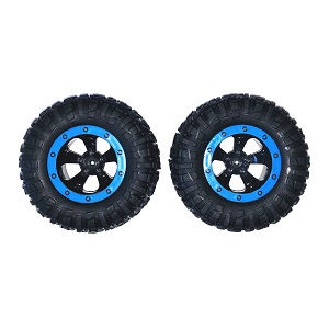 JJRC Q70 Twist Trucks RC Car spare parts tires (Blue) 2pcs