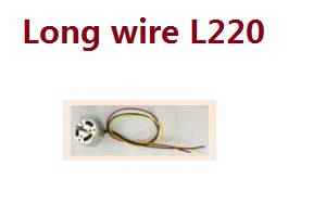 Wltoys WL XK Q868 RC drone spare parts todayrc toys listing long wire L220 brushless motor