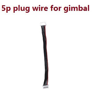 Wltoys WL XK Q868 RC drone spare parts todayrc toys listing 5p plug wire for gimbal