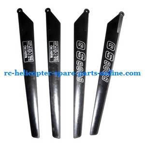 GT Model 8008 QS8008 RC helicopter spare parts todayrc toys listing main blades (2x upper + 2x lower)