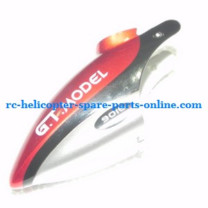 GT Model 9016 QS9016 RC helicopter spare parts todayrc toys listing head cover (Red)