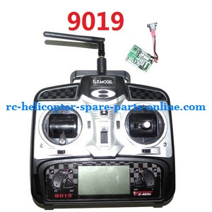 GT Model QS 9019 RC helicopter spare parts todayrc toys listing transmitter + PCB BOARD (Set)(9019)