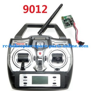 GT Model QS 9012 RC helicopter spare parts todayrc toys listing transmitter + PCB BOARD (Set)(9012)