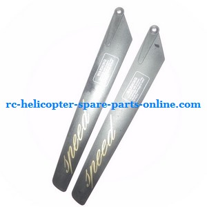 GT Model QS 9012 9019 RC helicopter spare parts todayrc toys listing main blades (Black)