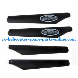 SYMA S006 S006G S006-1 RC helicopter spare parts todayrc toys listing main blades (2x upper + 2x lower)