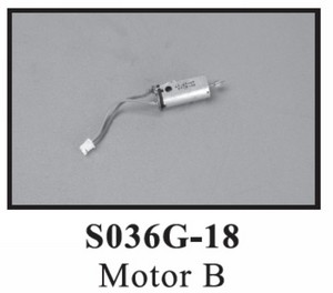 SYMA S036 S036G RC helicopter spare parts todayrc toys listing main motor (short wire)