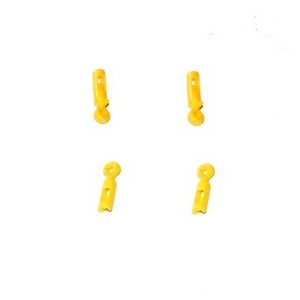 SYMA S107 S107G S107I RC helicopter spare parts todayrc toys listing fixed set of the support bar (Yellow) 4pcs