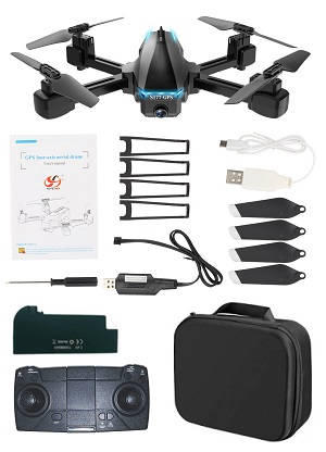 S177 GPS 5G WIFI camera RC drone with 1 battery and portable bag RTF