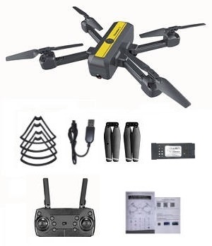 S18 4k WIFI dual camera drone with 1 battery, RTF