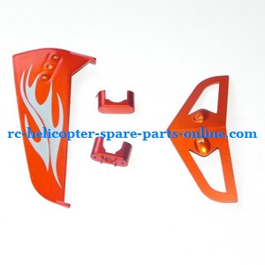SYMA S031 S031G S31(2.4G) RC helicopter spare parts todayrc toys listing tail decorative set (S031G Orange)