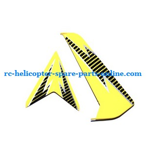 SYMA S032 S032G S32(2.4G) RC helicopter spare parts todayrc toys listing tail decorative set (S32 Yellow)