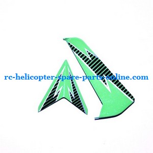 SYMA S032 S032G S32(2.4G) RC helicopter spare parts todayrc toys listing tail decorative set (S32 Green)
