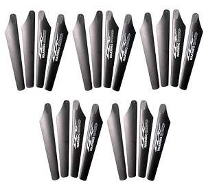 SYMA S032 S032G S32(2.4G) RC helicopter spare parts todayrc toys listing main blades (2x upper + 2x lower) 5sets