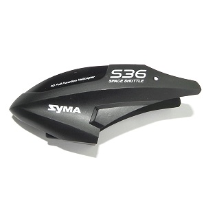 SYMA S36 RC helicopter spare parts todayrc toys listing head cover (Black)