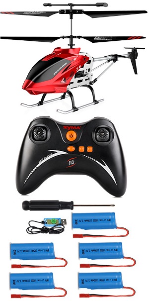 Syma S37 RC Helicopter with 5 battery RTF